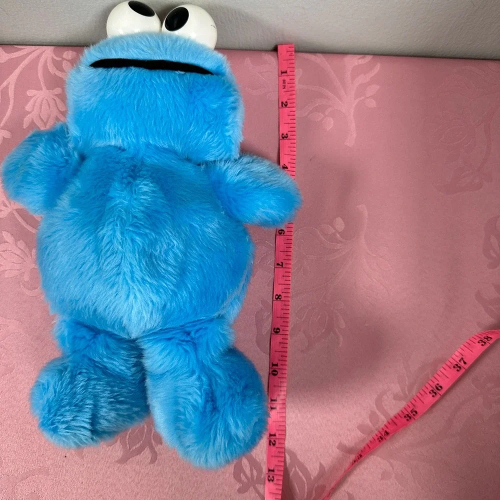 Vintage 1983 Playskool Sesame Street Cookie Monster Plush Toy 12 Inch 15006